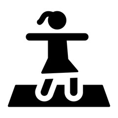 Yoga Pose Icon