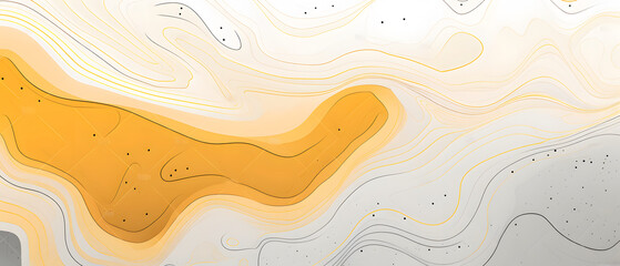 Abstract Geodesy Topography Map, Artistic Line Texture Pattern Background