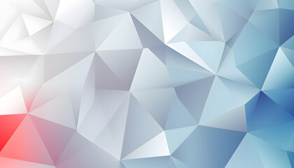 Obraz premium Abstract Geometric Fusion of Mosaic of Triangles with Lowpoly Light and Gradient Effects