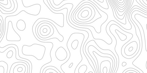 Topography map background. Topographic map lines, The black on white contours vector topography stylized height of the lines pattern map. Topographic map seamless pattern design.