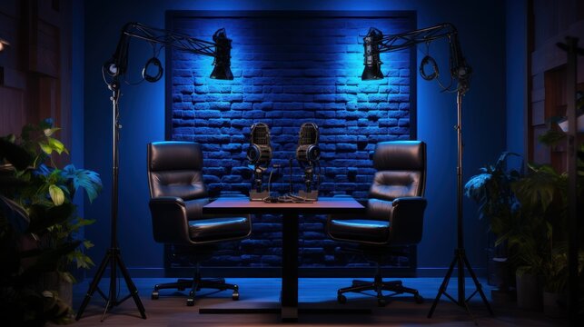 Podcast Studio Background Images Browse 55 765 Stock Photos Vectors 