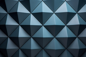Abstract Geometric Design with Blue Backdrop