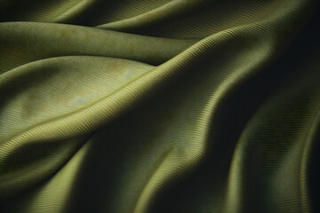 royal green silk fabric background