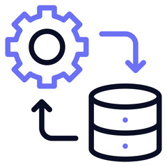 Data Integration Icon