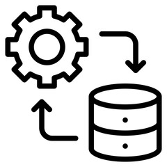 Data Integration Icon