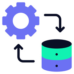 Data Integration Icon
