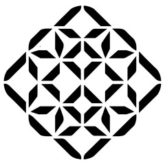 hexagon pattern ornament
