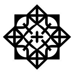 hexagon pattern ornament