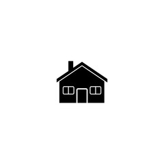 Home house icon  isolated on white backgrounde