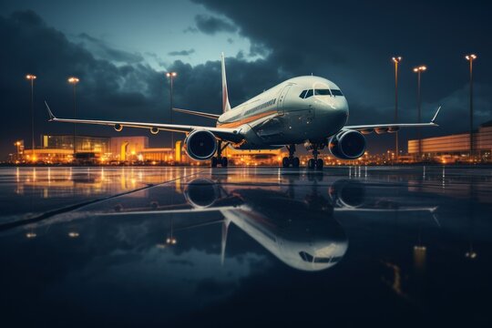 airport plane photo