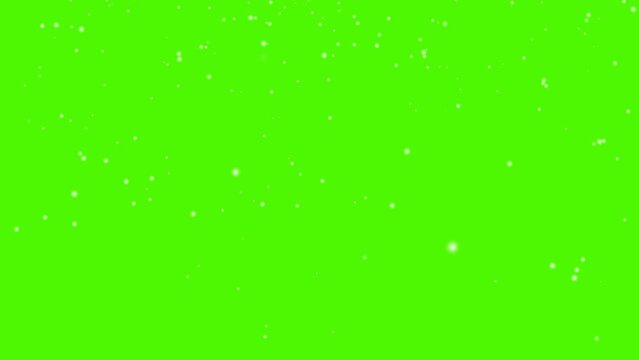 4k green screen with falling snow animation, perfect for video editors, content creators, YouTubers, etc.