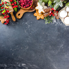 Ingredients for Christmas cooking © ricka_kinamoto