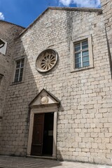 Franciscan Church of St. Clare in the Old City of Kotor , Montenegro