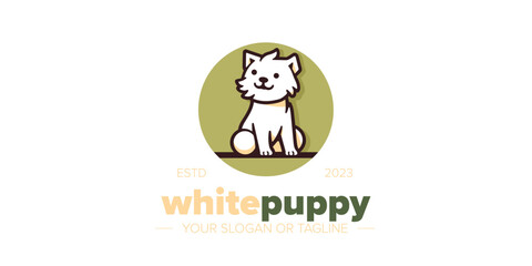 Wholesome Pet Designs: Vector Puppy Art for Pet Shop, House, and Clinic Brands