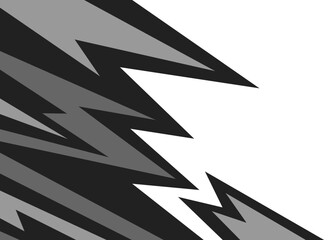 Abstract background with colorful zigzag line pattern