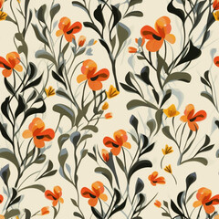 seamless floral background