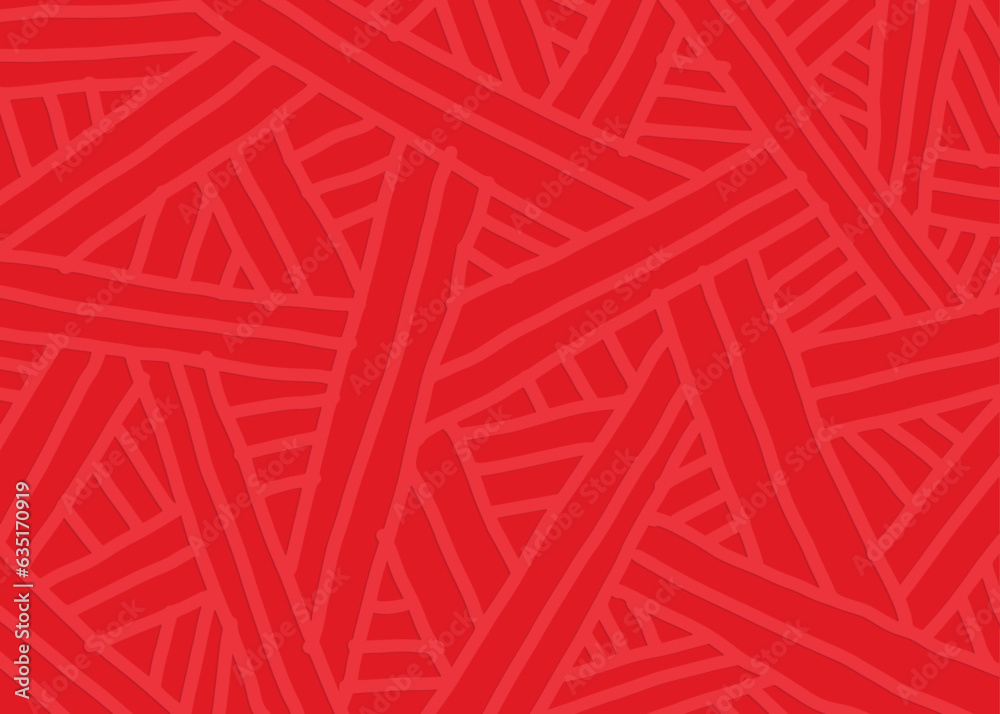 Poster abstract background with overlapping irregular lines. abstract doodle lines pattern