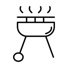 Barbecue Grill icon design