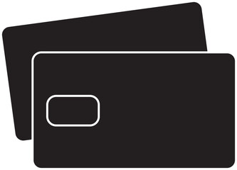 Credit card debit banking bank sign payment silhouette