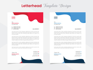 modern creative letterhead template design for your business
