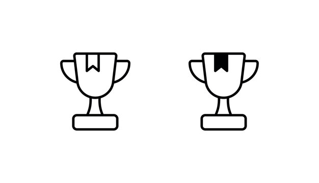 Campions icon design with white background stock illustration