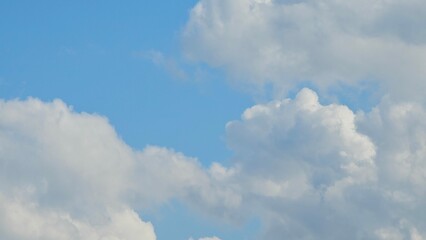 blue sky with clouds