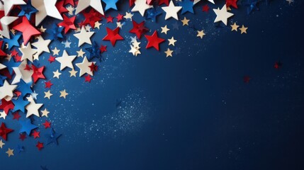 Fototapeta premium USA holiday background
