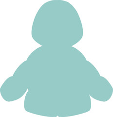 Jacket clothes for decoration and design.