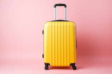 suitcase with handle and wheels