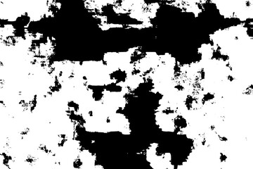 Rustic splash vector texture. Abstract background. Weathered surface and shape. Dirty and damaged backdrop. Vector graphic illustration with transparent white. EPS10.