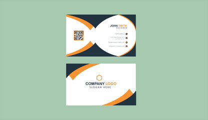 Business card template design visiting card