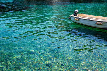 Elafiti Islands in croatia close to Dubrovnik on coastline