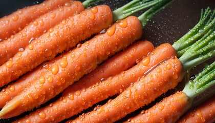 Carrots, Photo of fresh carrot, healthy food concept, world vegetarian day, Generative AI
