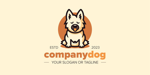 Minimalist Pet Logo Marvels: German Shepherd Chic Meets Pet Shop, Pet House & Pet Clinic Allure