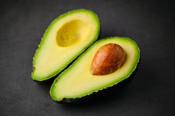 Avocado Cut in Half