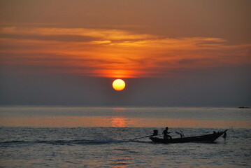 atardecer