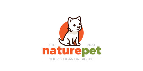 Creating Pet Logos with a Twist: Natural Pet Food and Minimalist Cute Dogs