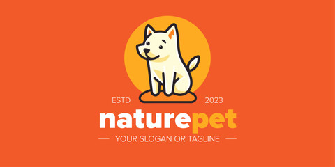 Vector Magic for Pet Shop: Embrace Natural Pet Food and Cute Dog Logos