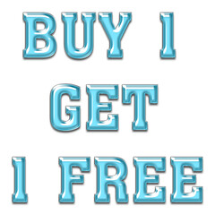 glass text buy 1 get 1 free. png transparent. glass, text promotion 