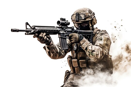 us military special force, soldier in camouflage