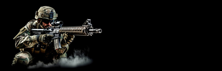 us military special force, soldier in camouflage