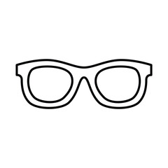 Sunglasses Icon In Outline Style