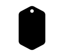 Vector tag. Pet, dog, cat collar name tag. Christmas tree decoration.