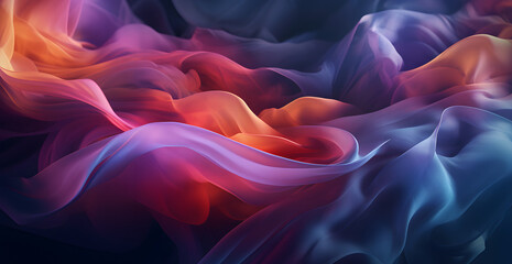 Obraz premium A Beautiful Swirling Colorful Background