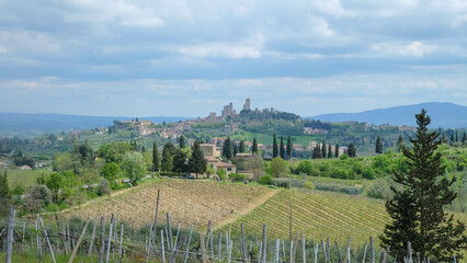 Naklejka premium Siena in der Toskana - Italien