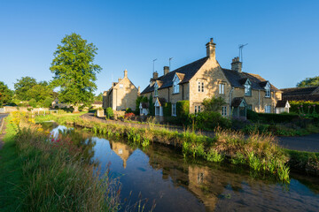 Obraz premium Lower Slaughter village in Cotswold. England