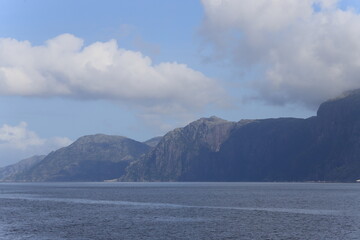 fjord autour de Bergen, Norvège