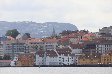 Obraz premium port de Bergen, Norvège