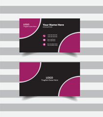 Fototapeta premium modern business card template