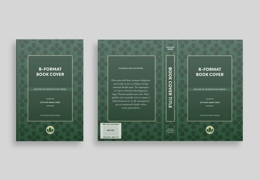 B Format Paperback Cover Layout